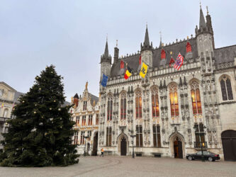 Belgium, Bruges - The Stadhuis (City Hall)