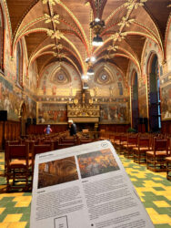 Belgium, Bruges - The Gothic hall in the Stadhuis (City Hall)