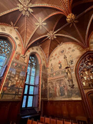 Belgium, Bruges - The Gothic hall in the Stadhuis (City Hall)
