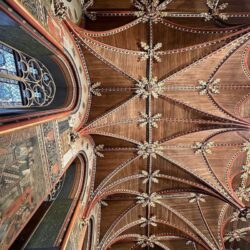 Belgium, Bruges - The Gothic hall in the Stadhuis (City Hall)
