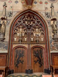Belgium, Bruges - The Gothic hall in the Stadhuis (City Hall)