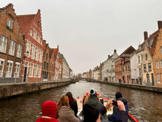 Belgium, Bruges - Canal cruise