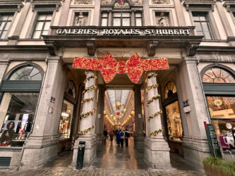 Belgium, Brussels - The Royal Saint-Hubert Galleries