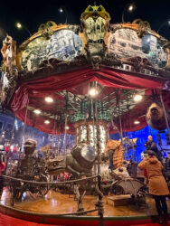 Belgium, Brussels - Old carousel