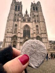 Belgium, Brussels - The Cathedral of St Michael and St Gudula