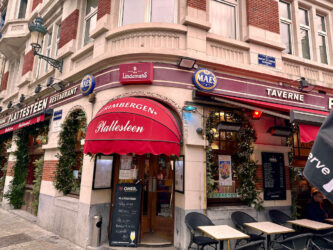 Belgium, Bruges - Plattesteen Restaurant