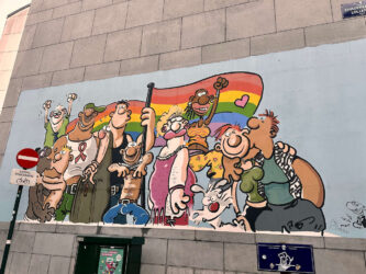 Belgium, Brussels - Street art