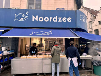 Belgium, Brussels - Noordzee restaurant