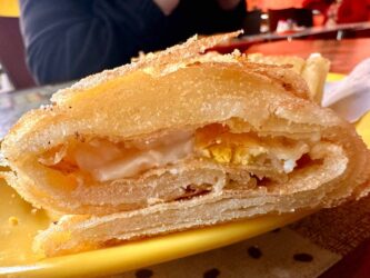 Morocco, Casablanca - Msemmen pancake