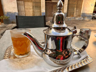 Morocco, Casablanca - Mint tea