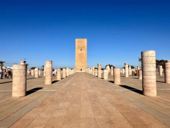Morocco, Rabat - Hassan Tower