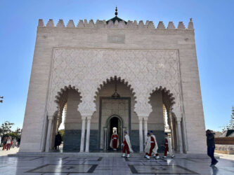 Morocco, Rabat - The Mausoleum of Mohammed V