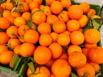 Morocco, Tangier - Oranges