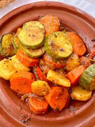 Morocco, Tangier - Vegetable tagine