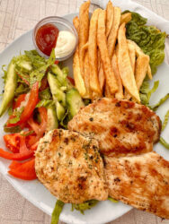 Morocco, Tangier - Chicken