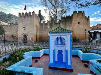 Morocco, Chefchaouen - The Kasbah of Chefchaouen