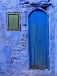 Morocco, Chefchaouen - Door