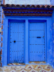 Morocco, Chefchaouen - Door