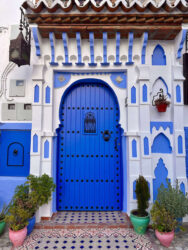 Morocco, Chefchaouen - Door