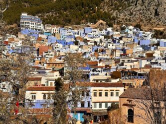 Morocco, Chefchaouen - The city