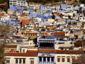Morocco, Chefchaouen - The city