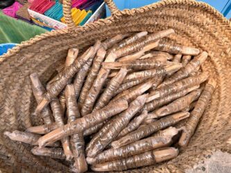 Morocco, Chefchaouen - Traditional Miswak Toothbrush