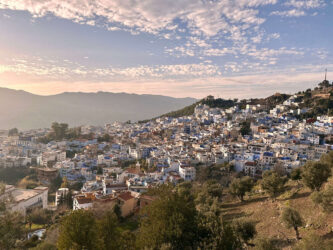Morocco, Chefchaouen - The city
