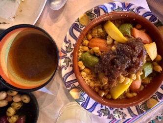 Morocco, Chefchaouen - Couscous