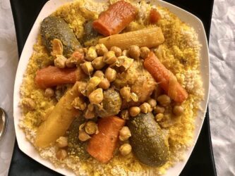 Morocco, Volubilis - Couscous
