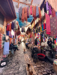 Morocco, Fes - Souk Sebbaghine, The Dyers’ District