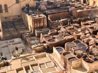 Morocco, Fes - Chouara Tannery