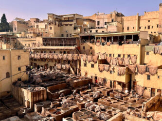 Morocco, Fes - Chouara Tannery