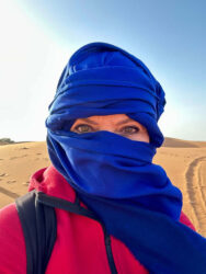 Morocco, Merzouga - Erg Chebbi sand dunes