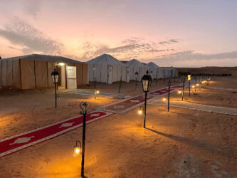 Morocco, Merzouga - Erg Chebbi Sahara camp
