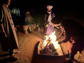 Morocco, Merzouga - Erg Chebbi Sahara camp