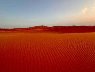 Morocco, Merzouga - Erg Chebbi sand dunes