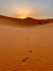 Morocco, Merzouga - Erg Chebbi sand dunes