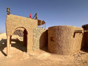 Morocco, Fezna - Khettaras, gravity-fed underground irrigation systems