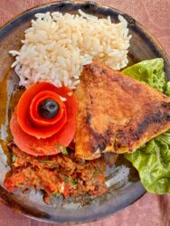 Morocco, Ksar El Khorbat - Chicken