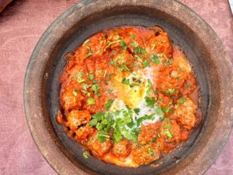 Morocco, Tinerhir - Kofta tagine
