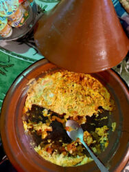 Morocco, Ksar El Khorbat - Berber omelette