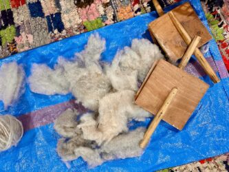 Morocco, Tinerhir - Cooperative les Nomades preserving the traditional craftsmanship of Amazigh Berbers