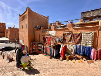 Morocco, Ouarzazate - Taourirt Kasbah souk