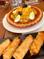 Morocco, Ouarzazate - Lunch at Habous restaurant