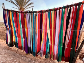 Morocco, Ouarzazate - Ksar Ait Ben Haddou market