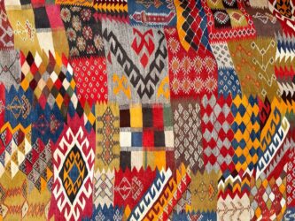 Morocco, Atlas Mountains - Imlil village market