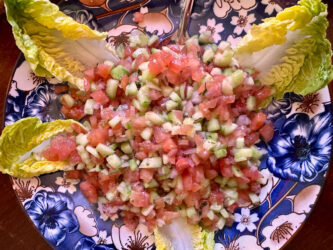 Morocco, Atlas Mountains - Salad