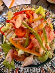 Morocco, Essaouira - Octopus salad