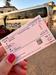 Morocco, Essaouira - Bus to Marrakech