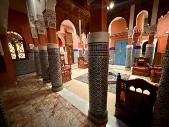 Morocco, Marrakech - Hotel Moroccan House